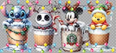 16oz Christmas-S  3457